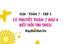 Lý Thuyết Toán 7 Bài 4: Thứ Tự Thực Hiện Các Phép Tính, Quy Tắc Chuyển Vế